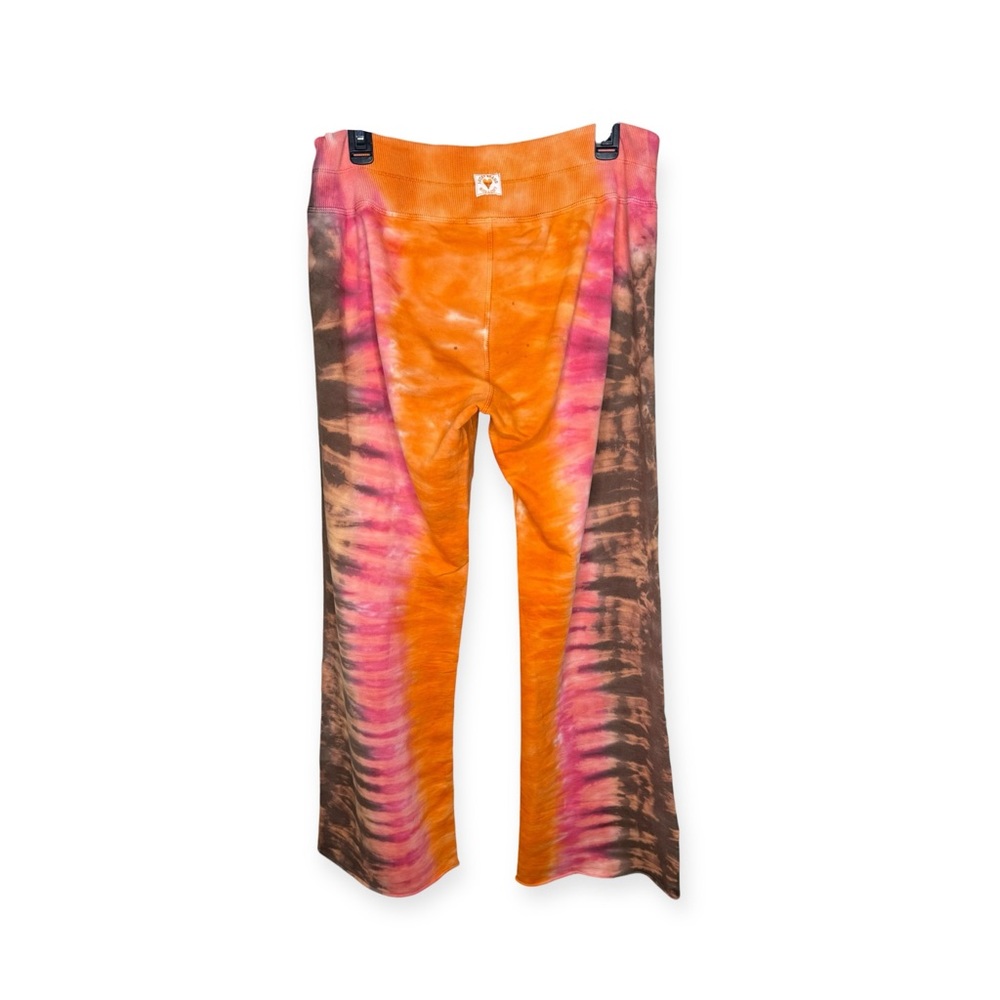 Vintage Y2K: Lucky ✌︎︎ Tie Dye Big Sweatpants ✌︎︎ Multi High Dye ✌︎︎ Made in USA - Picture 3 of 16